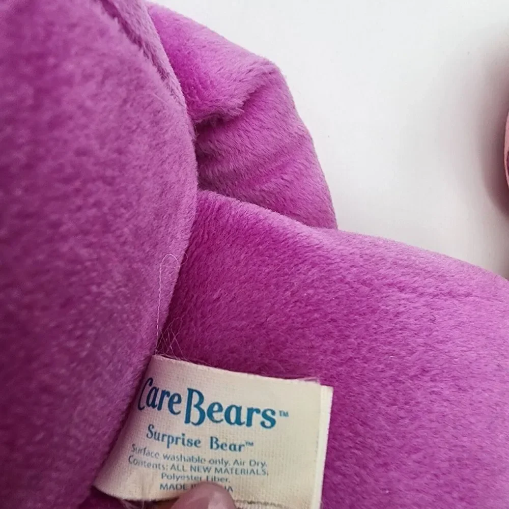 Vintage Care Bears Plush Lot Of 4 Surprise Bear Baby Hug‎ bear READ DESCRIPTION